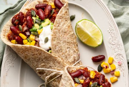 View Plant-packed burrito Plant-packed burrito