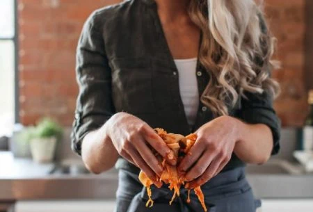 View Fermented foods Megan Rossi making Kimchi