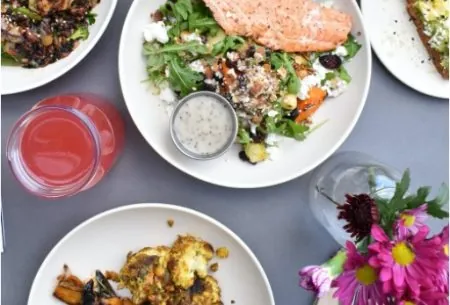 View Protein & the gut A dinner table spread