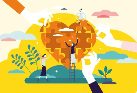 View Beyond the plate: empower your gut health through non-diet approaches Animation of people trying to improve gut health