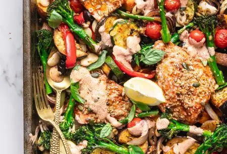 View Gut-loving one-pan wonder